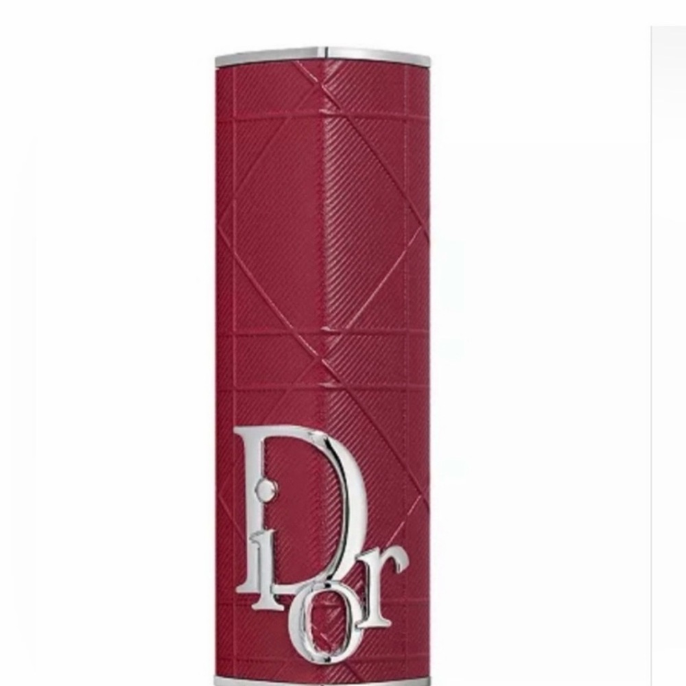 NWOT Dior Red and Silver Lipstick Case